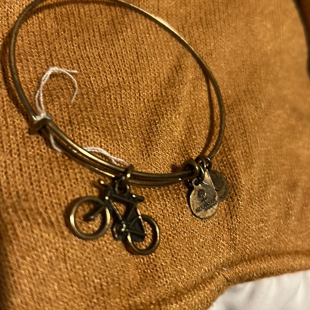 Alex and Ani Bicycle bracelet